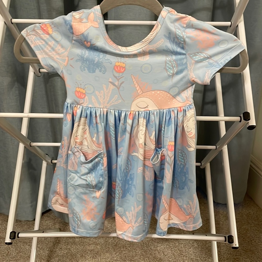 3T Mila and rose mermaid dress